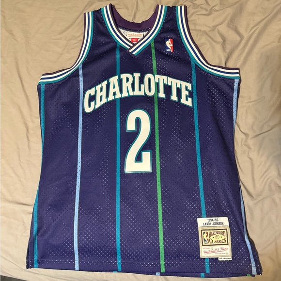 Mitchell and Ness Larry Johnson Jersey Large